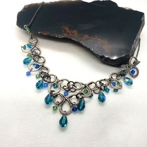 #197 Liz Palacios vintage swarovski necklace